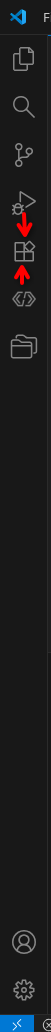 The Extensions icon in the VS Code Activity Bar